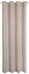 ZÁVES NA KRÚŽKOCH EVA MINGE TIFFANY 135X250 CM BÉŽOVÁ