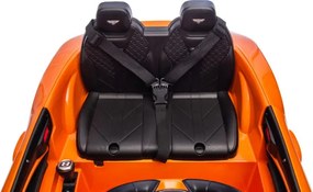 Detské elektrické autíčko Bentley Batur kabriolet oranžové