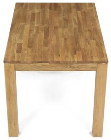 Autronic BONTEC Jedálenský stôl 120x120cm, masív, prírodný, DS-H120 DUB Farba: Prírodné