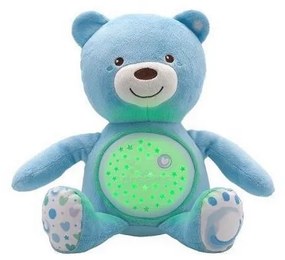 Chicco - Projektor s melódiou BABY BEAR 3xAAA modrá