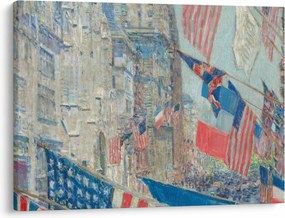 Obraz - Childe Hassam, Allies day, reprodukcia (70x50 cm)