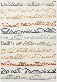 Hanse Home, Detský koberec Adventures 106431 Cream Multicolor, 200x290, viacfarebná, detská izba