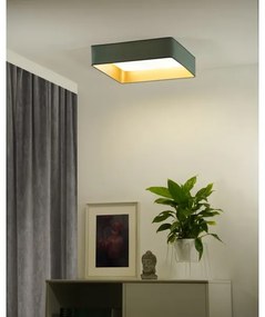Brilagi-LED Stmievateľné svietidlo VELVET SQUARE LED/36W/230V Wi-Fi Tuya+DO mintové