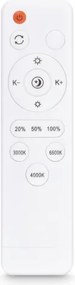 Brilagi - LED stmievateľné stropné svietidlo LUCIA LED/48W/230V pr. 41 cm taupe + diaľkové ovládanie