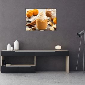 Obraz - Tekvicové latte (70x50 cm)