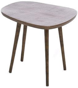 Kovový odkladací stolík 32x48 cm Puno – Light &amp; Living