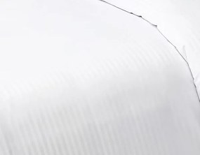 Saténové obliečky KELLER WHITE 3-dielna súprava 140x200 cm