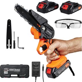 Aku mini reťazová píla, 6" | KD10626