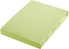 XXXLutz NAPÍNACIA PLACHTA NA BOXSPRIN, džersej, zelená, 90-100/190-220 cm Novel - Obliečky & plachty - 003444004705