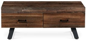 Autronic BONTEC Konferenčný stolík 120x60cm, masív, old wood, AHG-536 PINE Farba: Hnedá