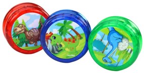 LEAN TOYS Jojo hračka - žiariace dinosaury 4 farby
