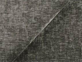 Sivá ženilková rozkladacia rohová pohovka (pravý roh/s leňoškou) Kuki – Makamii