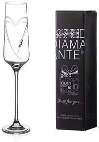 Diamante JFY Hearts flute 190 ml