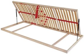 Ahorn PRIMAFLEX Kombi P PRAVÝ - výklopný lamelový rošt 100 x 210 cm, brezové lamely + brezové nosníky