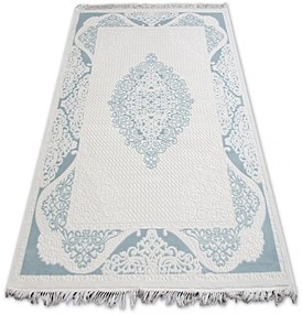 Luxusný kusový koberec akryl Sergej modrý 100x300cm