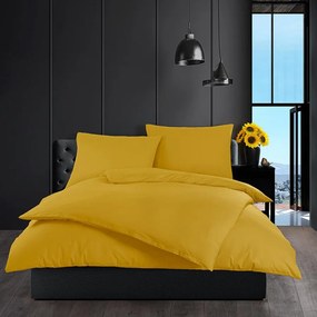 Bavlnené jednofarebné posteľné obliečky BedTex Exclusive Collection - horticové - 100% bavlna - 70 x 90 cm + 140 x 200 cm