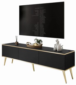 TV skrinka BOSTON III čierna 175cm