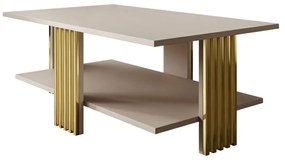 KONFERENČNÝ STOLÍK CHARLES KAŠMÍR + ZLATÝ