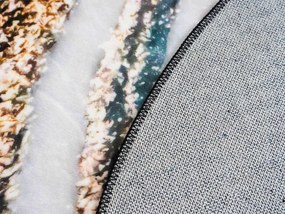 TZ Okrúhly mramorový koberec Kiara Rozmer: 160