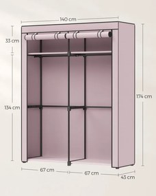 Šatníková skriňa RYG002P02