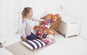 Bigjigs Toys Látková bábika Sophie 28 cm