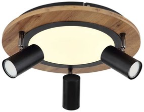 Globo 67307D - LED Bodové svietidlo KASSU 3xGU10/5W + LED/15W/230V