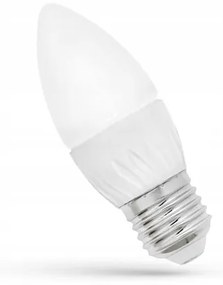 LED žiarovka E-27 230V 6W studená biela