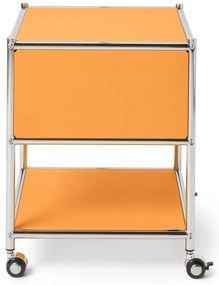 Kovový nočný stolík so zásuvkou »CN3«