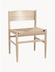 Ručne vyrobená drevená stolička Nestor
