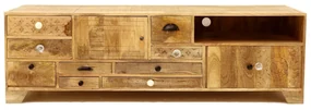 TV stolík Manu 160x50x45 indický masív mango