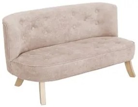 Cool &amp; Funny Somebunny Detská sedačka špinavá ružová - Biela, 25 cm