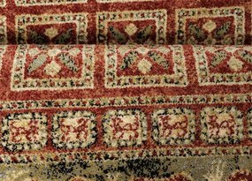 Koberce Breno Kusový koberec JENEEN 1527/C78R - PAZYRYK, červená, viacfarebná,160 x 235 cm