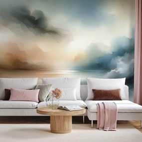 Fototapeta abstraktná akvarelová krajina