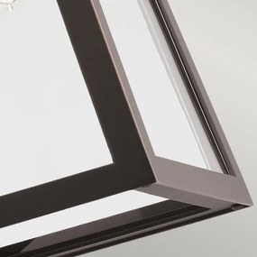 Kichler KL-DELISON-M-RZ - Vonkajšie nástenné svietidlo DELISON 1xE27/60W/230V IP44