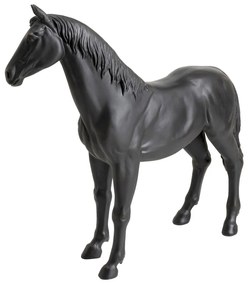 Cavallo soška čierna 82 cm