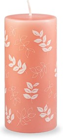 Oranžovoružová sviečka Unipar Pure Beauty, doba horenia 73 h