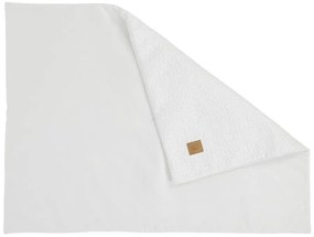 Biela detská deka z materiálu buklé 100x77 cm – Meowbaby