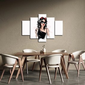 Obraz - Fashion woman (150x105 cm)
