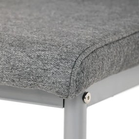 Jedálenská stolička sivá DCL-379 GREY2