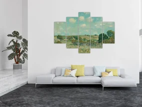 Obraz - Alfred Sisley,  Meadow, reprodukcia (150x105 cm)