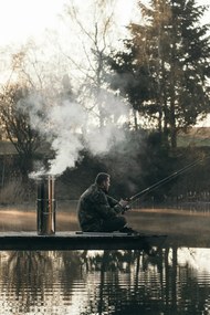 KAISER - TRIDSIATKA, rybárska udiareň, nerez