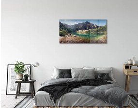 Sklenený obraz jazierka salašnícky 120x60 cm