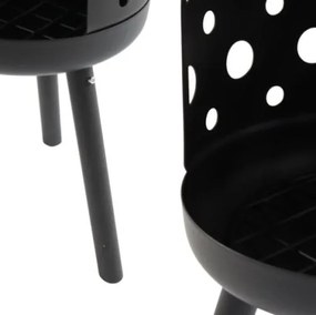 Ohnisko s komínom Gozo Garden Black