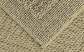 Oriental Weavers, Kusový koberec Sisalo / DAWN 879 / J84D (634D), 66x120, béžová, chodba / predsieň