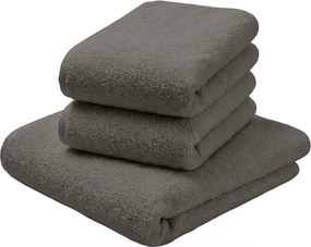 Uterák NORIELLE 50x90 cm tmavosivý, 100% bavlna