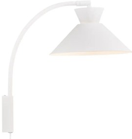 Nordlux - Nástenná lampa DIAL 1xE27/40W/230V biela