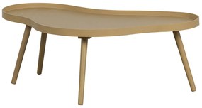 Odkladací stolík menna 100 x 35 cm béžový MUZZA