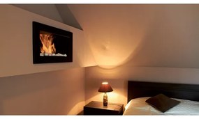 Kratki GOLF/CZARNY/TUV - Vstavaný BIO krb GOLF 37,4x64,8 cm 1kW čierna