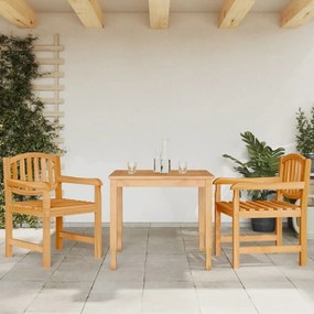 Záhradné stoličky 2 ks 58x59x88 cm tíkové masívne drevo 364407