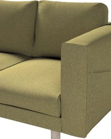 Poťah na sedačku Norsborg (pre 3 osoby) farba produktu zelená látka zapletaná